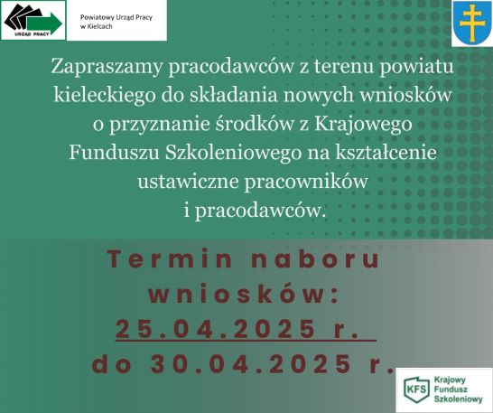 Nabór wniosków PUP